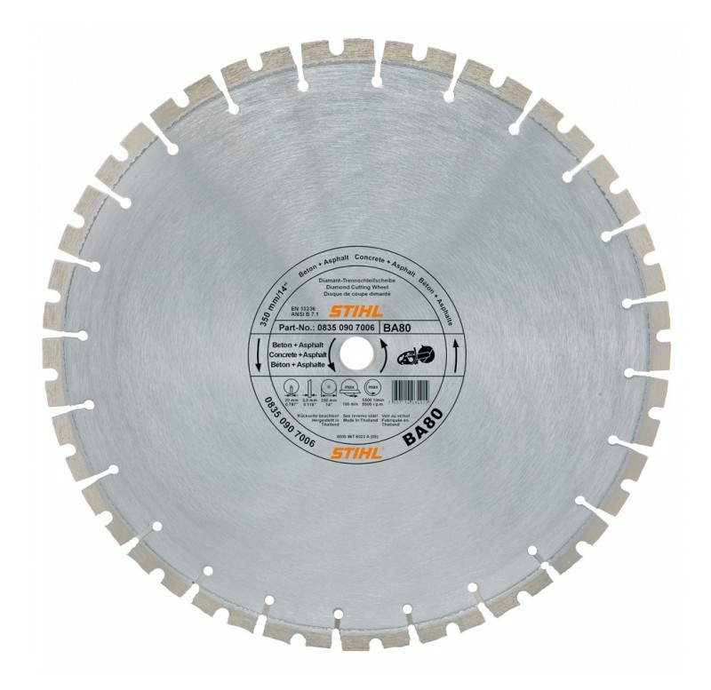 Disco de Diamante para Pierda y Hormigón